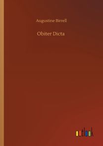 Obiter Dicta