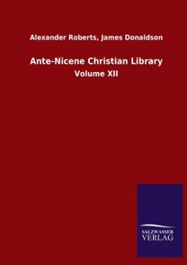 Ante-Nicene Christian Library