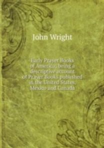 Early Prayer Books of America