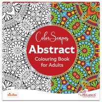 Abstract Colouring Book For Adults