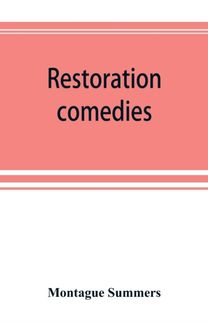 Restoration Comedies