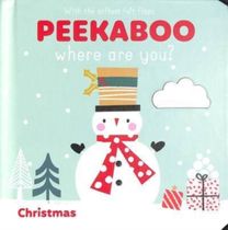 Peekaboo Christmas Snowman