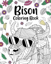 Bison Coloring Book