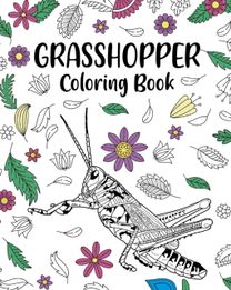 Grasshopper Coloring Book