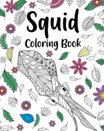 Squid Coloring Book