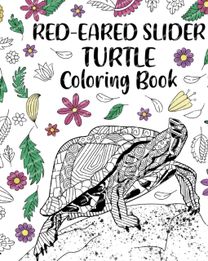 Red-Eared Slider Turtle Coloring Book