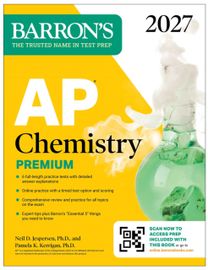 AP Chemistry Premium, 2027: Prep Book with 6 Practice Tests + Comprehensive Review + Online Practice