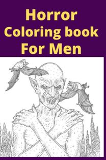 Horror Coloring Book for Men