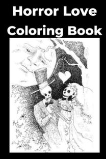 Horror Love Coloring Book