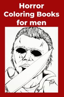 Horror Coloring Books for Men