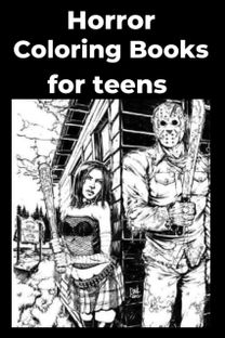 Horror Coloring Books for Teens
