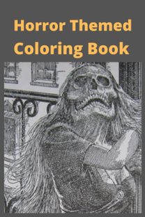 Horror Themed Coloring Book