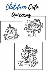 Children Cute Unicorns