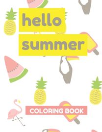 Hello Summer Coloring Book