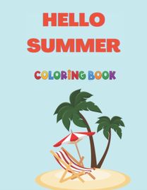 Hello Summer Coloring Book