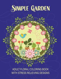 Simple Garden Coloring Book