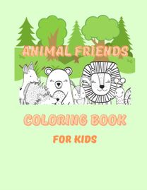 Forest Animal Friends Coloring Book