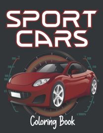 Sports Cars Coloring Book