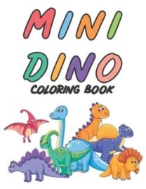 Mini Dino Coloring Book