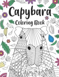 Capybara Coloring Book