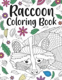 Raccoon Coloring Book