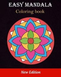 Easy Mandala Coloring Book
