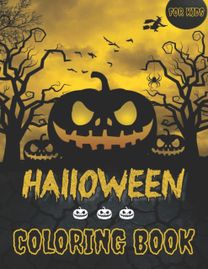 Halloween Coloring Book for Kids