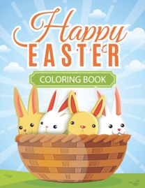 Happy Easter Coloring Book