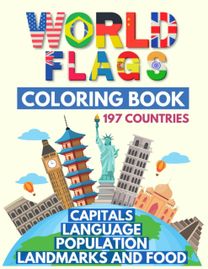 World Flags Coloring Book