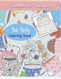 Tea Party Coloring Book