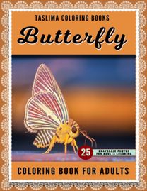 Butterfly Coloring Book for Adults