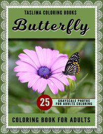 Butterfly Coloring Book for Adults