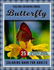 Butterfly Coloring Book for Adults