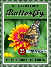 Butterfly Coloring Book for Adults