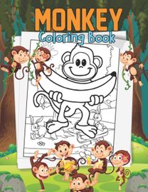 Monkey Coloring Book