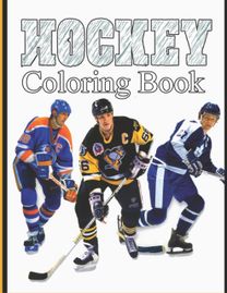 Hockey Coloring Book