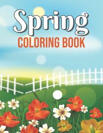 Spring Coloring Book
