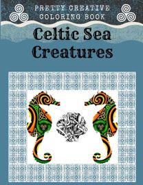 Pretty Creative Coloring Book Celtic Sea Creatures