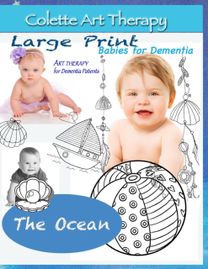 The Ocean.  Art Therapy for Dementia Patients
