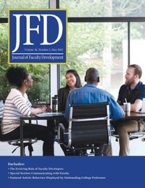 Journal of Faculty Development may 2022