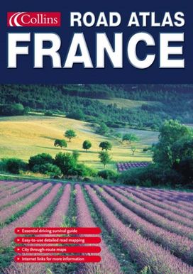 Collins Road Atlas France