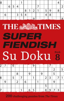 Times Super Fiendish Su Doku Book 8
