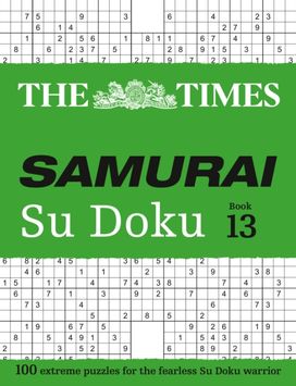 Times Samurai Su Doku 13 Times Samurai Su Doku 13