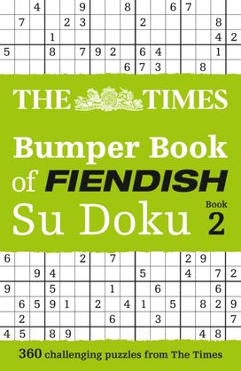 Times Bumper Book of Fiendish Su Doku book 2 Times Bumper Book of Fiendish Su Doku book 2