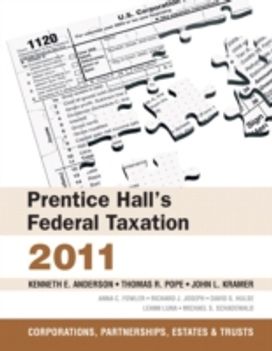 Prentice Hall's Federal Taxation 2011 Prentice Hall's Federal Taxation 2011