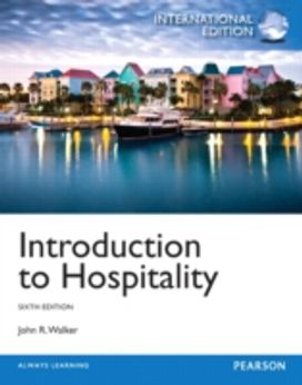 Introduction to Hospitality Introduction to Hospitality