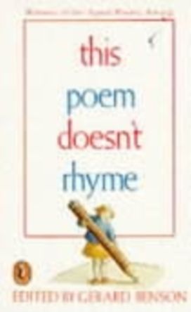 This Poem Doesn't Rhyme This Poem Doesn't Rhyme