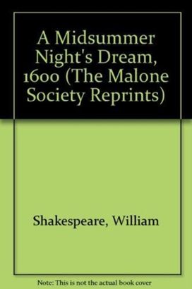 A Midsummer Night's Dream, 1600