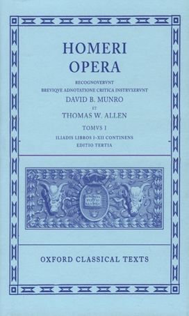 Homer Vol. I. Iliad (Books I-Xii) Homer Vol. I. Iliad (Books I-Xii)