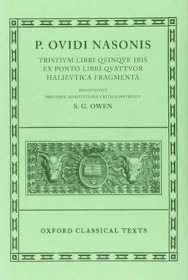 Ovid Tristia, Etc Ovid Tristia, Etc